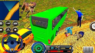 Uphill Offroad Bus Driving Simulator - Tourist Passengers Bus Games - Android Gameplay screenshot 2