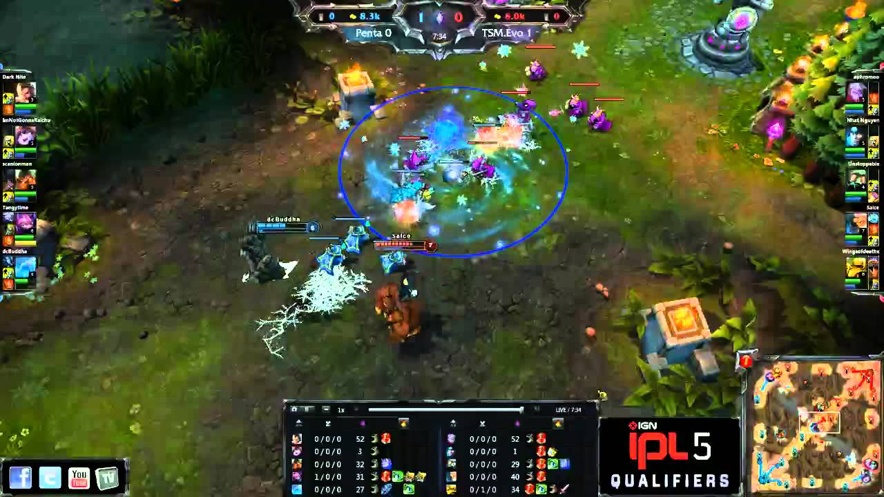 TSM Evo vs Team Pentachill - Game 2 - IPL5 NA Open Regionals 2 - League of Legends