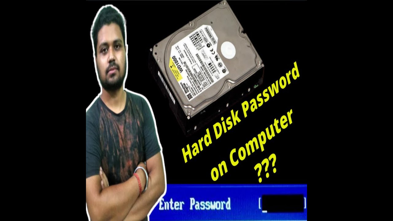 How to set and remove Hard disk password from laptop or computer