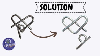 Metal wire puzzle   heart and loop screenshot 1