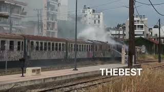 ΠΑΤΡΑ- Φωτιά στο παλιό αμαξοστάσιο του ΟΣΕ