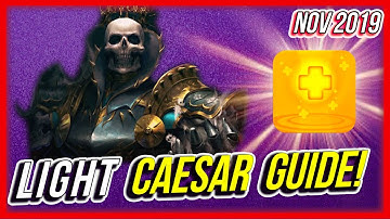HoL - Light Caesar Guide! Detailed Gear Build + Skills Review! Heir of Light