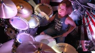 7 year old Kempton plays "Born for this" By Paramore
