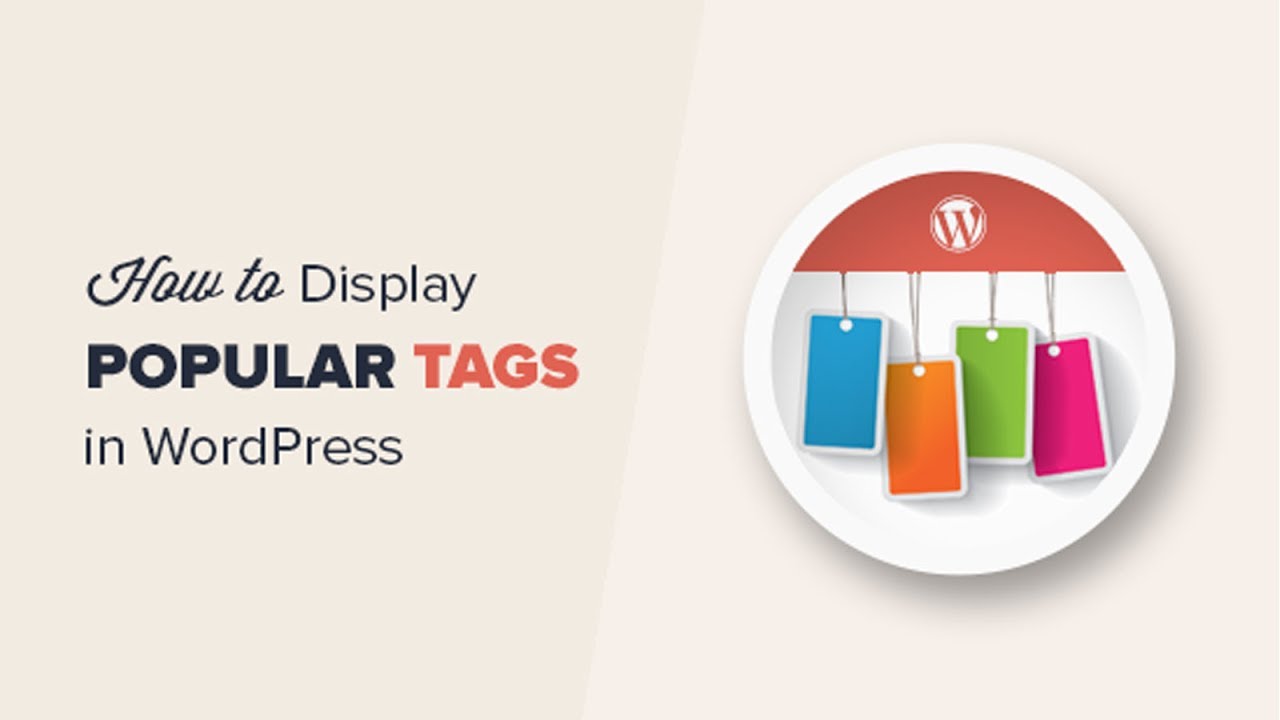 Wordpress tags