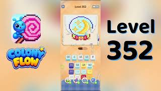 Colony Flow Level 352 Walkthrough | Full Gameplay | Solutionguruji