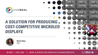 VueReal | A solution for producing cost-competitive microLED displays