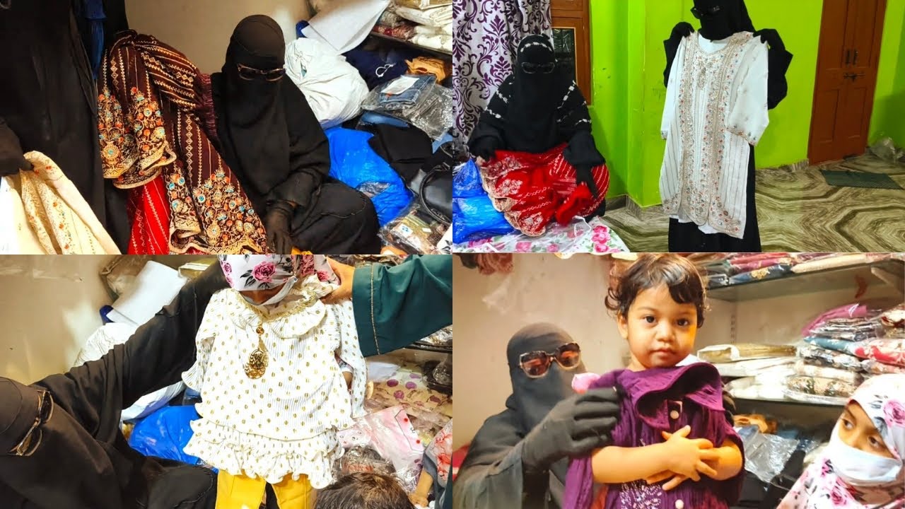 Hyderabadi Family Eid Ki Shopping | Hyderabadi Ammi And Kids Vlog 