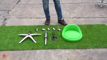 Ghế Xoay Tựa Lưng cho spa - Hướng Dẫn Lắp Ghế tại Nhật Gia Long