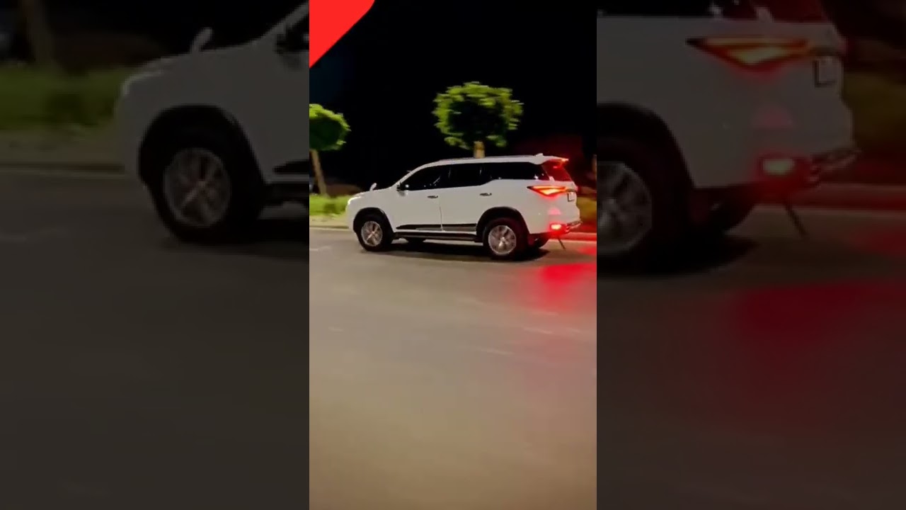 Toyota Fortuner Shining Like a Crystal In Night 