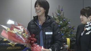 葛西が帰国「体が動いている」  ジャンプＷ杯で最年長Ｖ