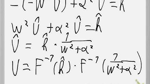 Solve differential equation with Fourier Transform