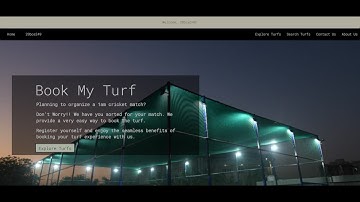 Turf Booking System Using Django