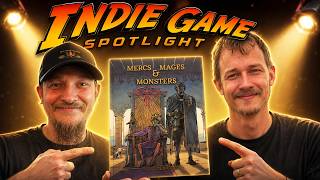 In-depth interview with Bad Toad Games, and their game, Mercs, Mages & Monsters.