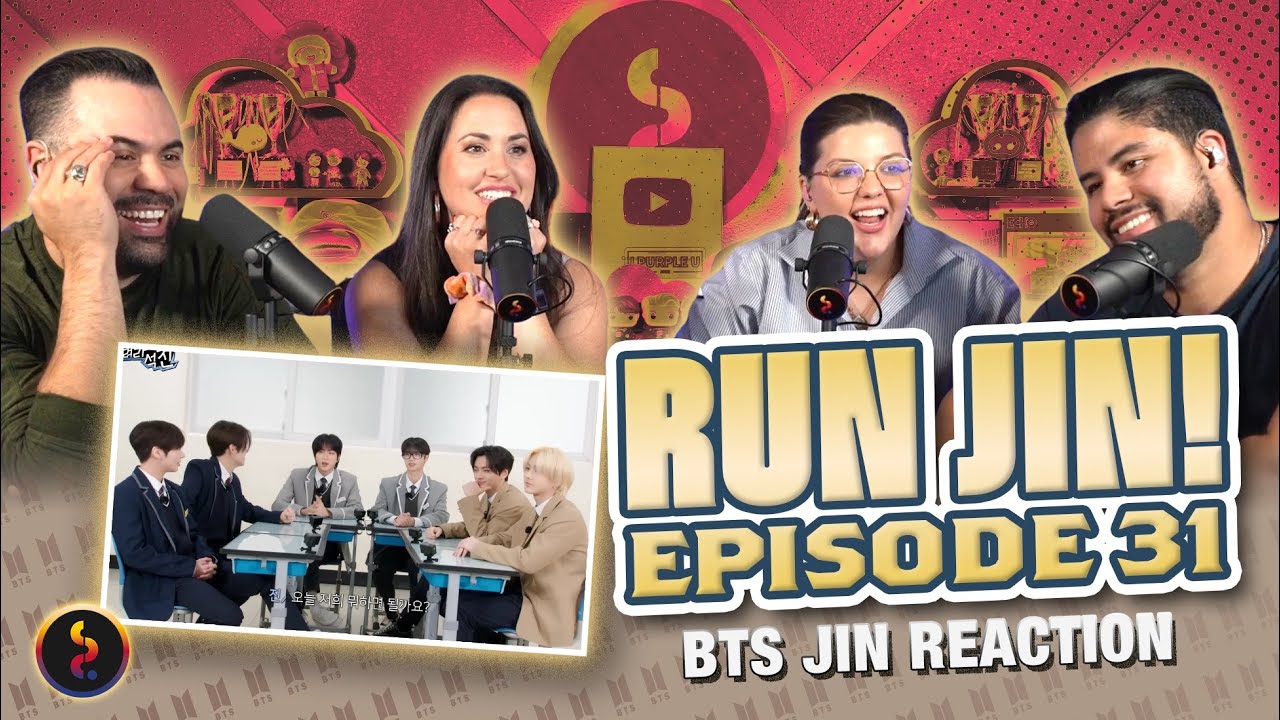 BTS «RUN JIN», эпизод 31 — это САМЫЕ БЕЗУМНЫЕ игры, которые мы когда-либо видели! 😂 | Реакция пар