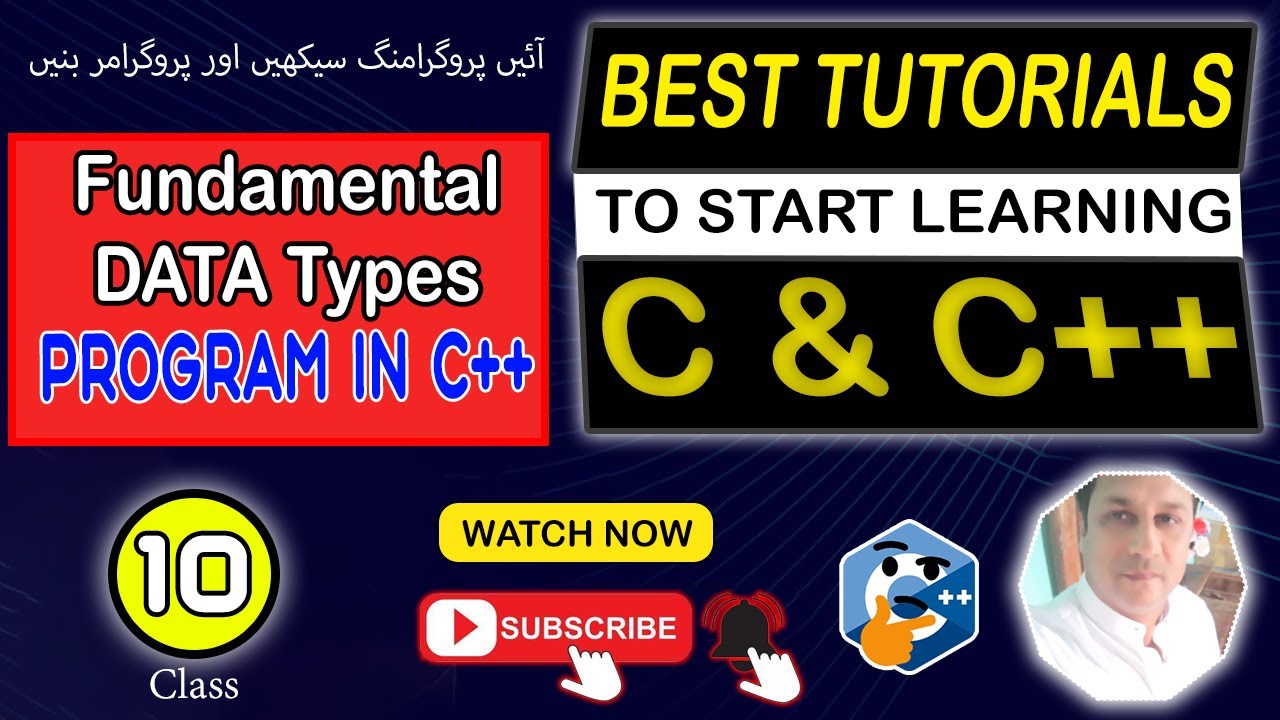 Fundamental Data Type C++ | Introduction | Tutorial For Beginners | C++ ...
