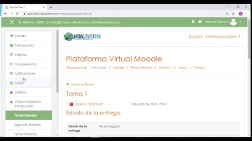 Moodle: Cómo navegar en el aula virtual como alumno