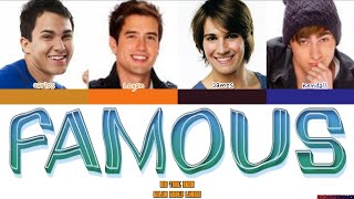 Big Time Rush 'Famous' Lyrics (Color Coded Lyrics)