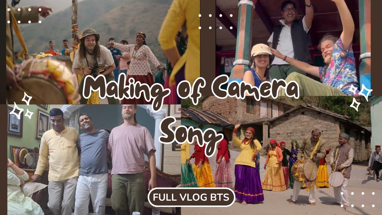 Making Of Camera Garhwali Song|कैमरा।￼￼Behind The Camera Rehearsal| #pritambhartwan #vlog#making
