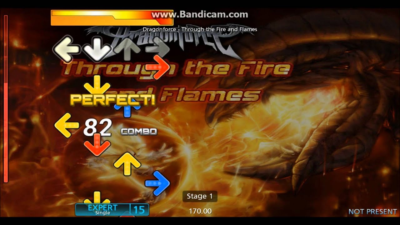 through the fire and flames stepmania through the fire and flames stepmania