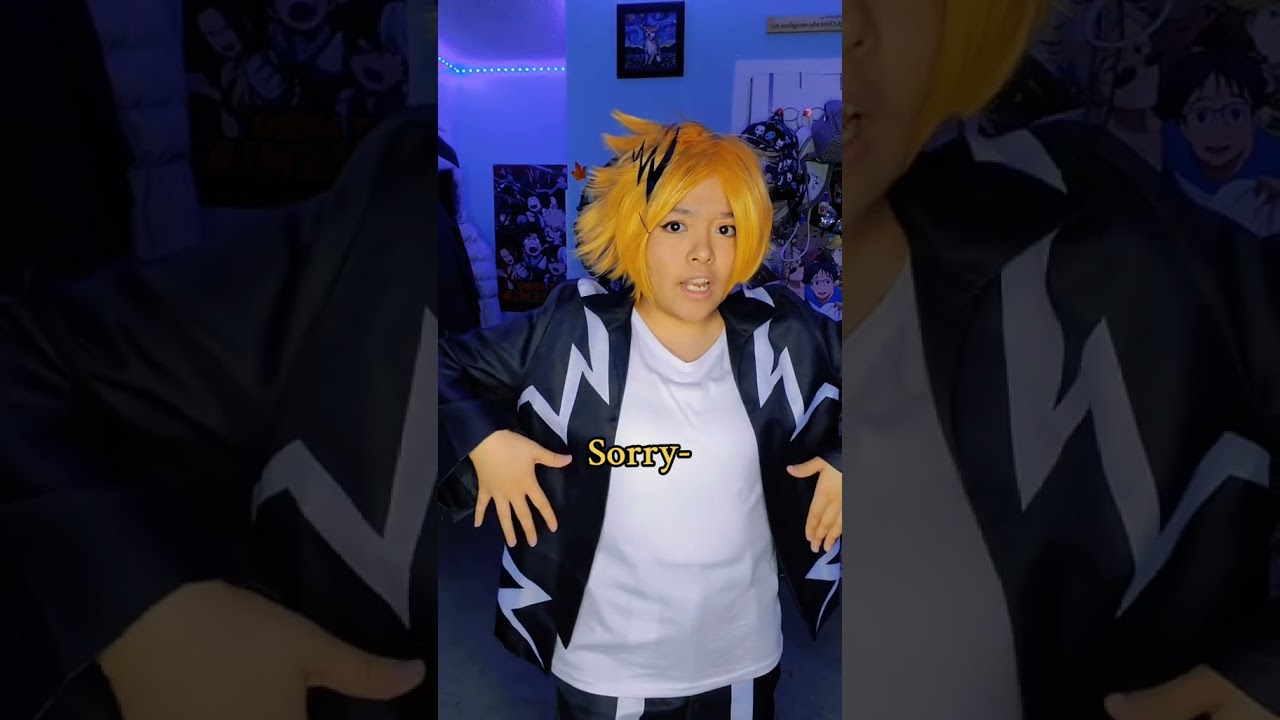 Sorry- #bnha #bokunoheroacademia #mha #myheroacademia #denki #denkikaminari #anime #cosplay