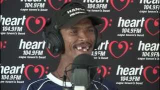 Kerrie - Alen the singing car guard performing Kerrie on Heart 104.9FM - Aden Thomas @adenthomas