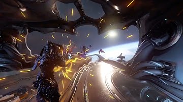 No buttons bug  Railjack Mission Warframe Mobile