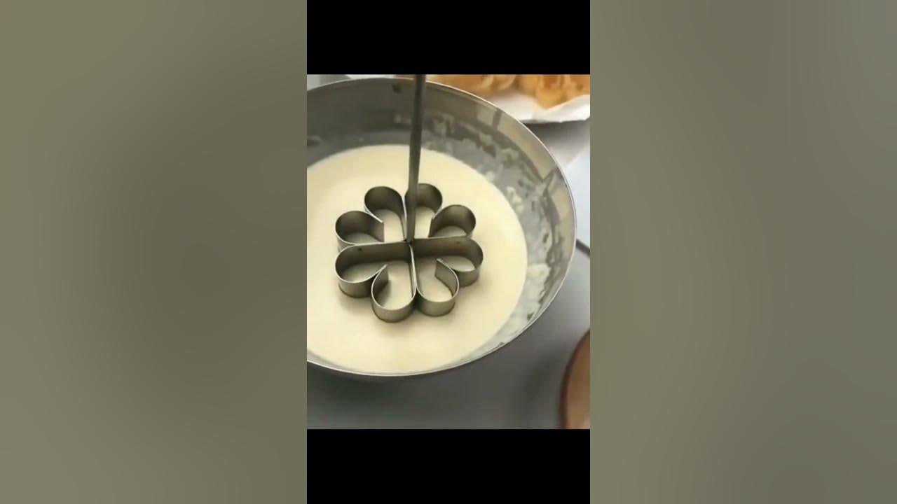 Kue Lebaran Kue Kembang Goyang | Ternyata Begini Cara Buatnya #shorts