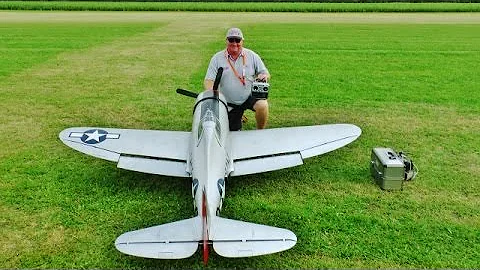 MOKI 250cc CARF RC 1/4 SCALE P-47 THUNDERBOLT - MA...