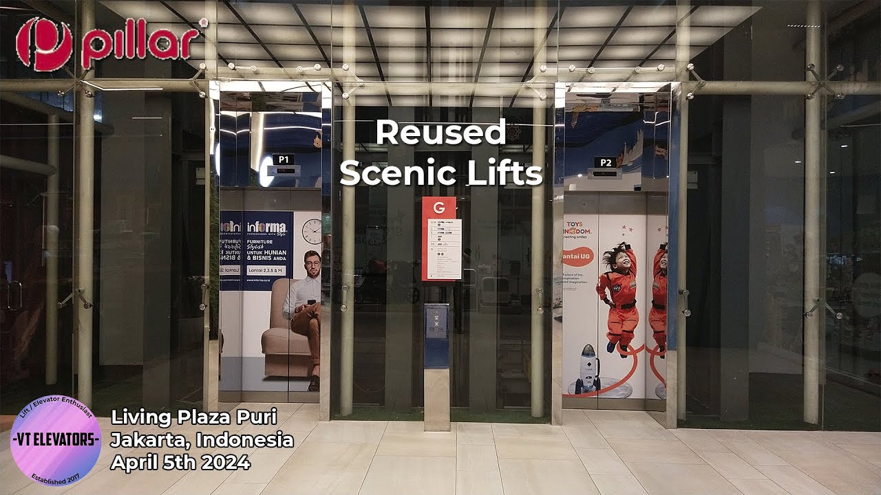 [Reused] SLOW Pillar Traction Scenic Lifts - Living Plaza Puri, Jakarta