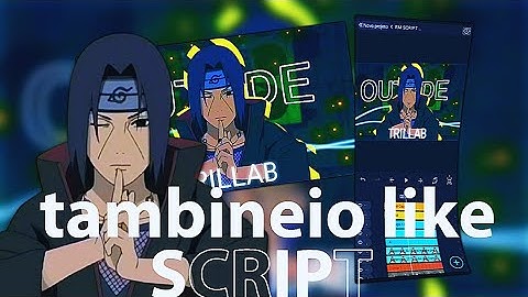 Thumbnail Like Script In Alight Motion