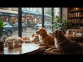 ☕ Rainy Café with Dogs – 30 Minutes of Chill Lofi for Study or Relaxation | Lofi Pets
