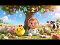 Baby’s Farmyard Learning 🐄🌾 Fun Animal Song for Kids | Learn Farm Animals
