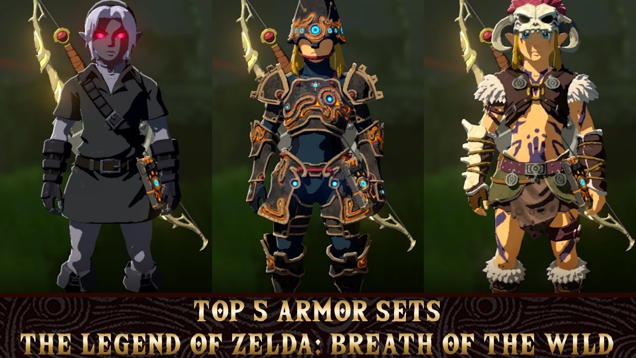 Best Armor Sets In Zelda: Breath of the Wild