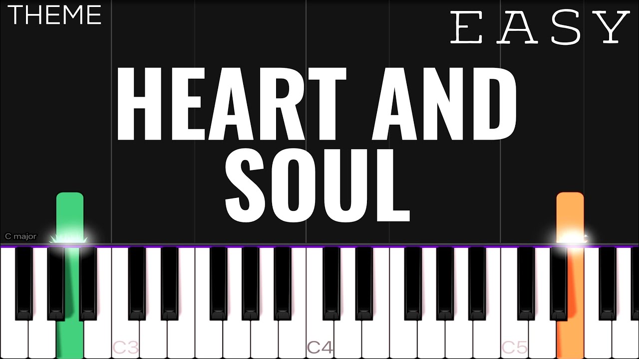 Heart And Soul | EASY Piano Tutorial