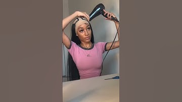 Super flat middle part quick weave on myself with minimal leave out!! #mscocohair #quickweave #hair