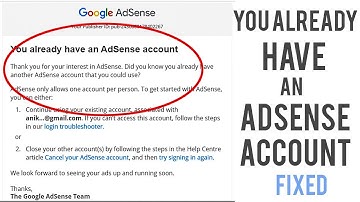 You Already Have an Adsense account Fixed with proof | Your Monetization Tab Has been Disabled