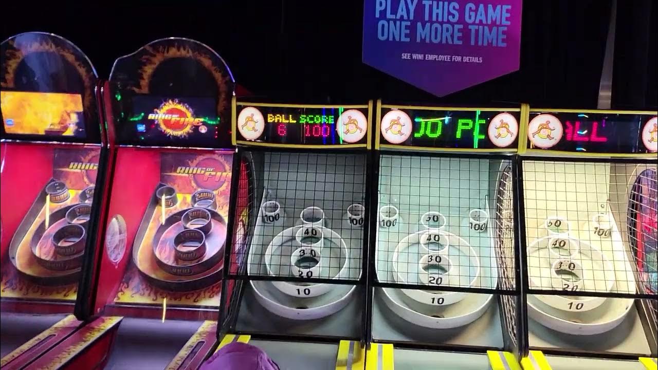 Shyna plays SkeeBall at Dave and Buster's YouTube