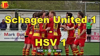 Schagen United 1 -  HSV 1 | Heiloo