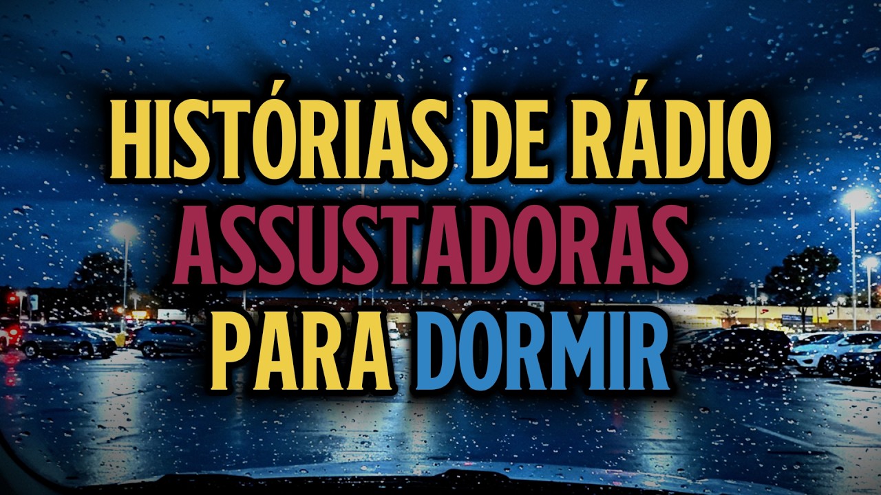 Durma ao Som da CHUVA com Histórias de Rádio Arrepiantes Vol 18 | Durma Rapidamente | Janela Chuvosa