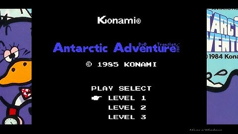 Antartic Adventure (NES) - Full Game 100% Walkthrough [TAS]