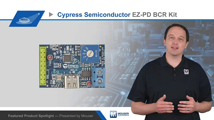 Cypress Semiconductor EZ-PD™ Barrel Connector Replacement — Featured Product Spotlight | Mouser