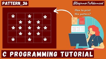 🔴 Pattern Program : 36, in C Language, in Hindi | Star Pattern Program | C Programming Tutorial |