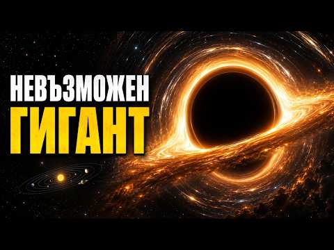 Тази черна дупка е по-голяма от Слънчевата система — и никой не знае как