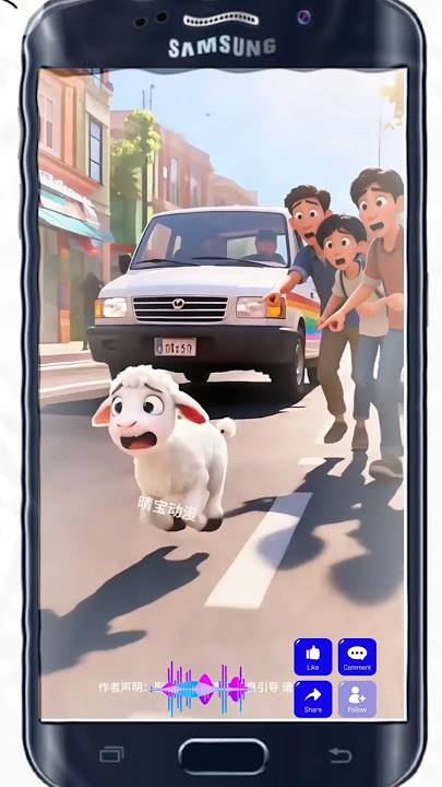 goat enters the city without listening to what is said #latestcartoon #latestshorts #animation #f...