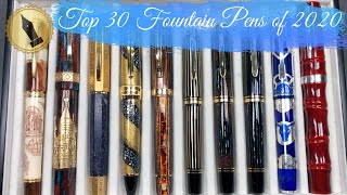 Top 30 Fountain Pens of 2020
