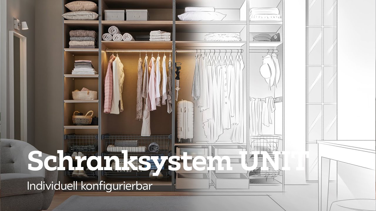 mömax unit - ihr kleiderschrank individuell gestaltet