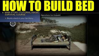 Once human - How to build a bed in once human (Get adhesive)