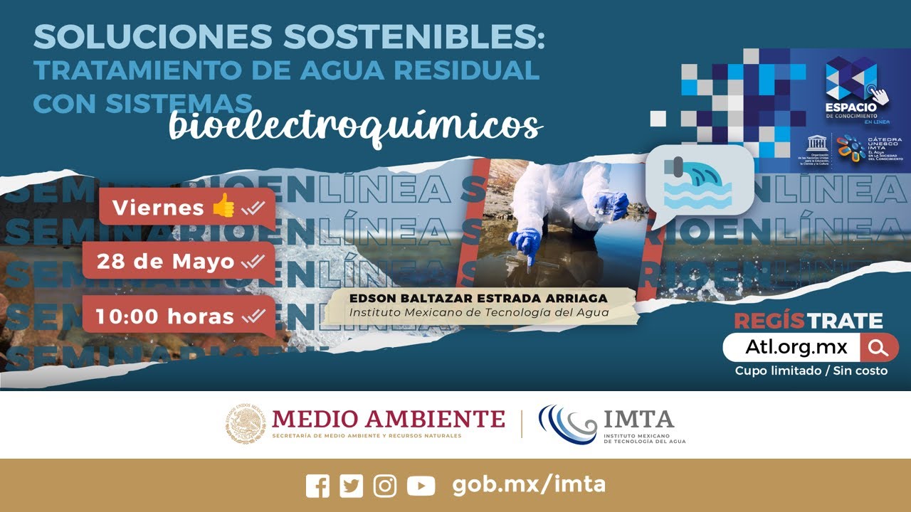 Tratamiento de agua residual con sistemas bioelectroquímicos - Edson Baltazar Estrada Arriaga