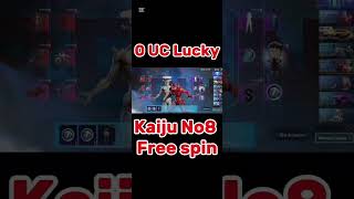 Kaiju No8 Lucky Spin Crate Opening 0 UC Luck In Pubg Mobile #shortvideo #shortsfeed #pubgshorts