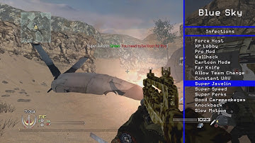 MW2 Blue Sky Mod Menu Showcase